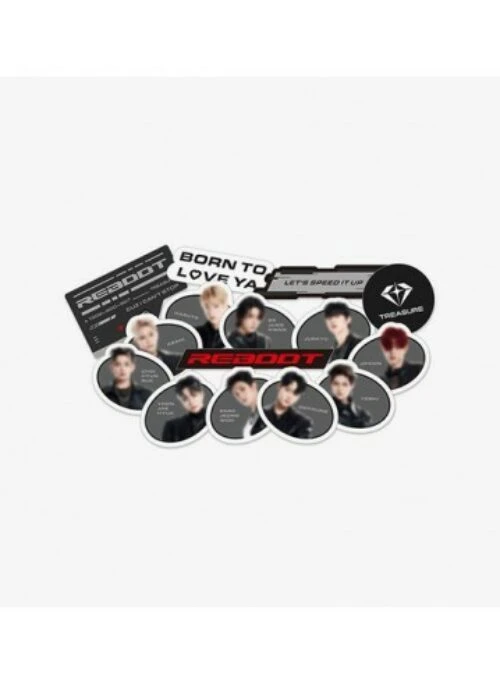 TREASURE “REBOOT” Merch – Sticker Pack