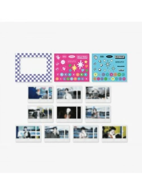 TREASURE “TOUR HELLO” Polaroid Photo + Sticker Set