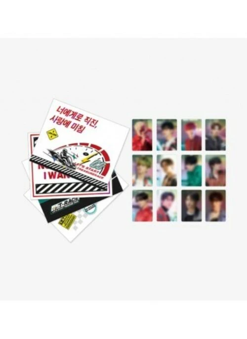 TREASURE “TRACE” Merch – Lyrics Cards + Photocards Set