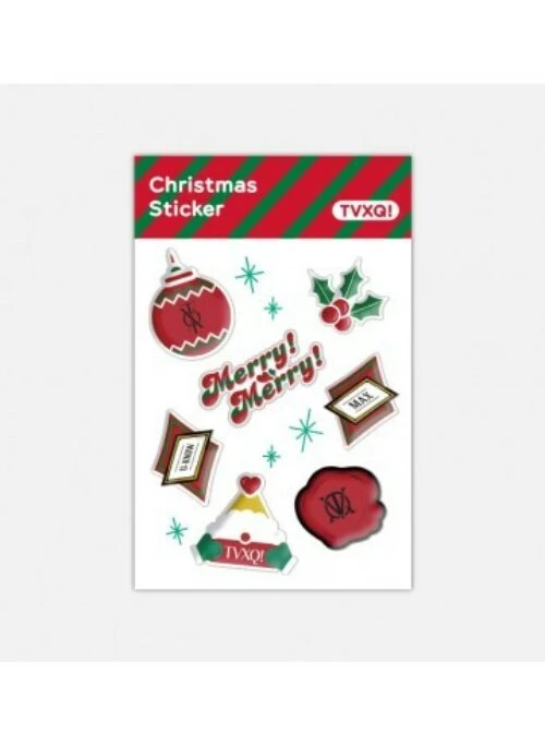 TVXQ Merch – Christmas Sticker