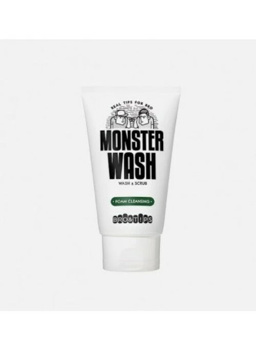 TVXQ x BRO&T!PS Collaboration – Monster Wash Foam Cleansing – 120ml