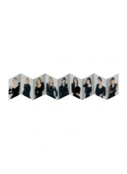 TWICE “4th World Tour III” Merch – Accordion Postcard