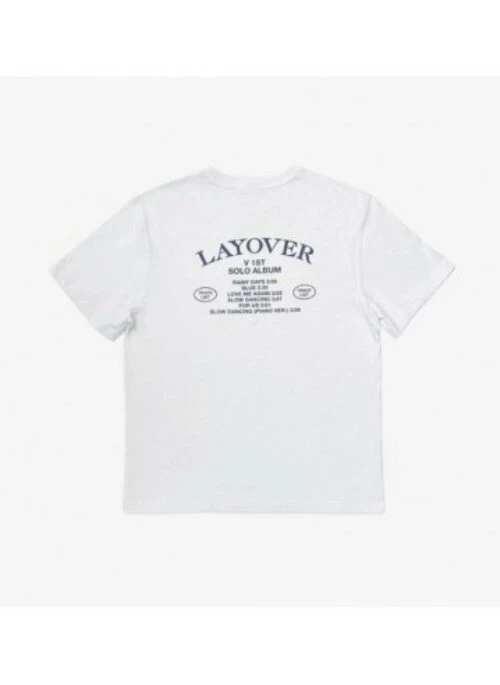 V “LAYOVER” Merch – T-Shirt | Layover
