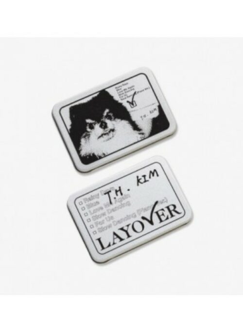 V “LAYOVER” Merch – Tin Case Sticker Set