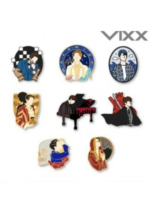 VIXX KEN “인사: Greeting” Merch – Metal Badge