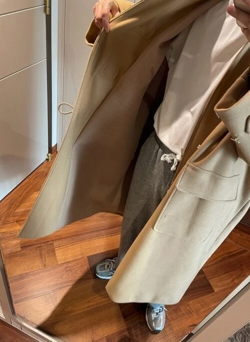 Vintage Hooded Toggle Coat