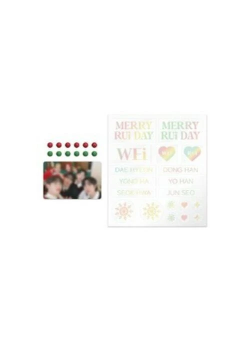 WEi “Merry Rui Day” Merch – Light Stick Deco Set