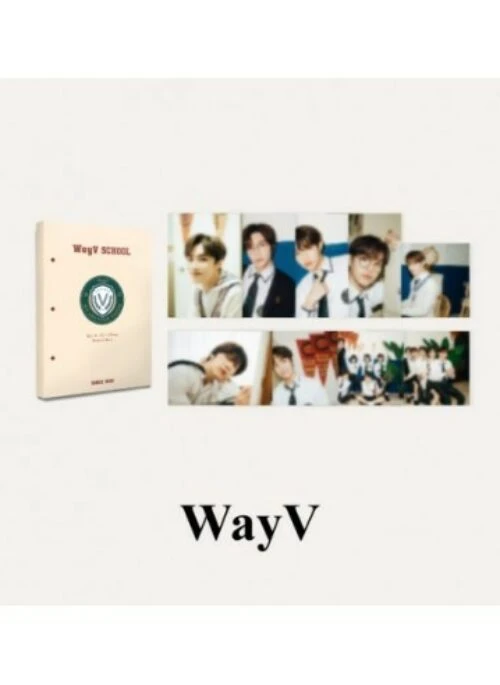 WayV “2021 Back To School Kit” Hard Cover Postcard Book