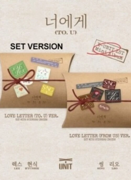 X-UNIT 1st Mini Album – To.U | Set version