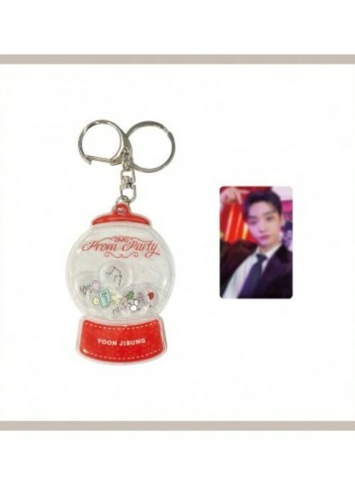 YOON JISUNG “The Special Christmas: Prom Party” Merch – Snowball Keyring