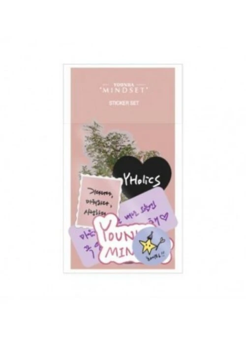 YOUNHA “2021 MINDSET” Merch – Sticker Set
