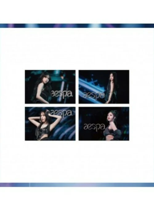 aespa “MY First Page” Merch – 3D Lenticular Card