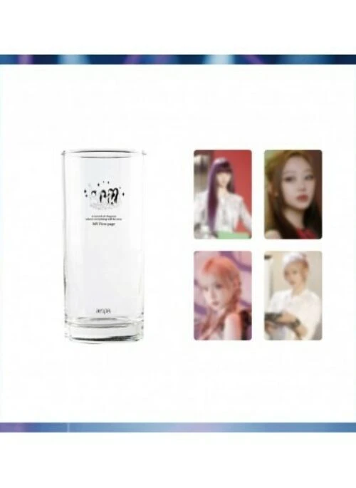 aespa “MY First Page” Merch – Glass Cup