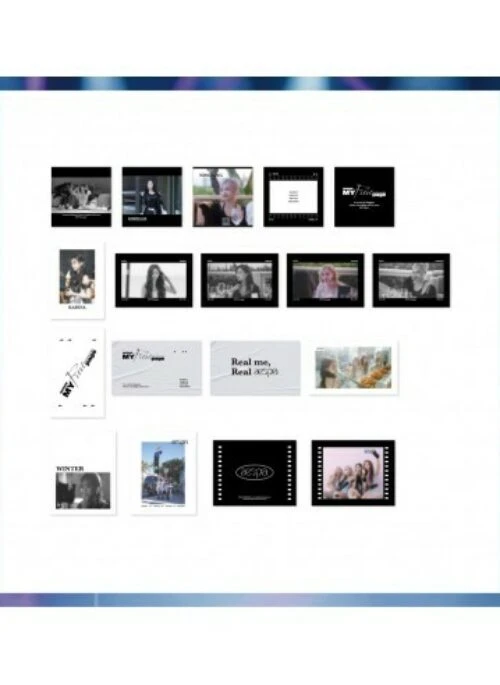 aespa “MY First Page” Merch – Sticker Pack