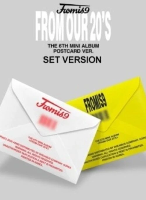 fromis9 6th Mini Album – From Our 20’s | Postcard, Set version