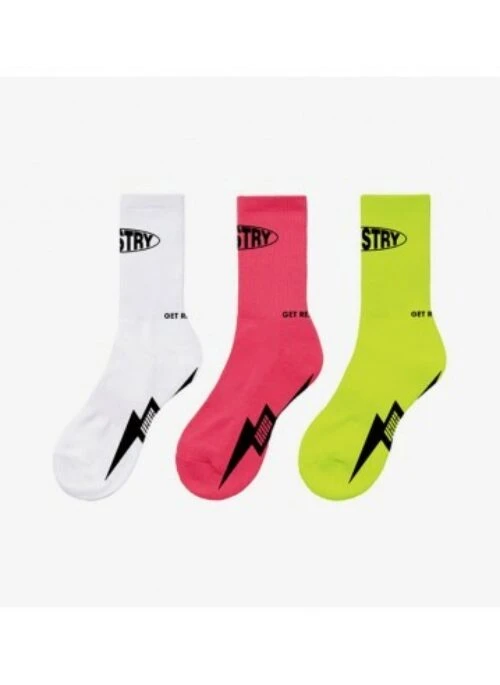 iKON “KEMiSTRY” Merch – Neon Socks