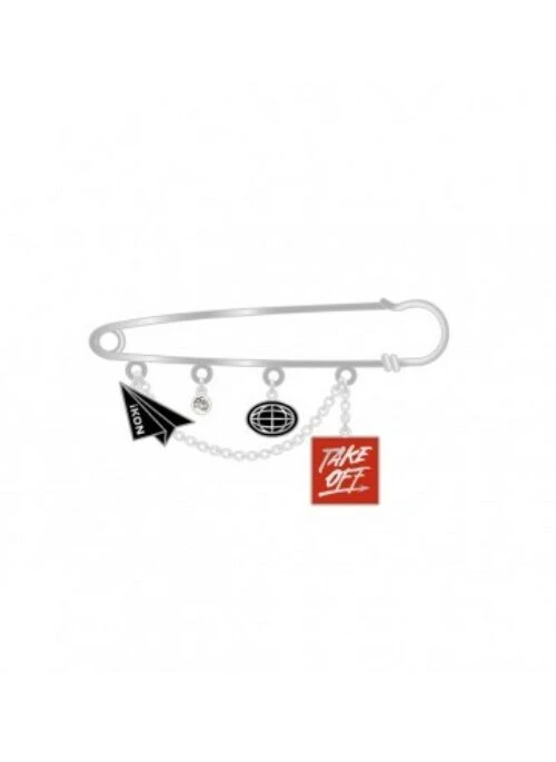 iKON “Take Off” Merch – Pin Brooch