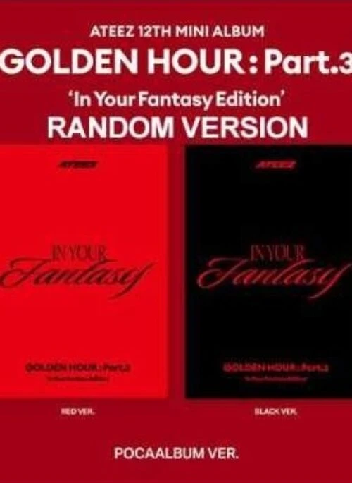 ATEEZ 12th Mini Album – GOLDEN HOUR : Part.3 | In Your Fantasy edition