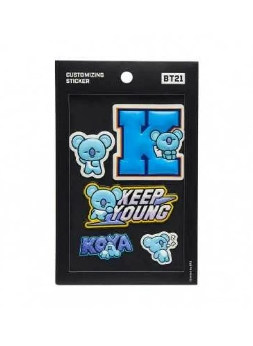 BT21 Line Friends Collaboration – Customizing Sticker