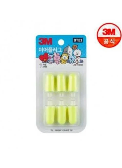 BT21 x 3M Collaboration – Ear Plug Refill