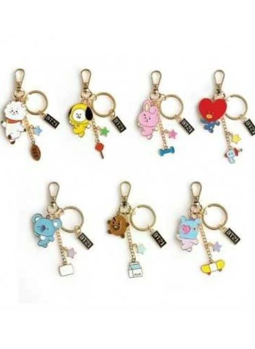 BT21 x Monopoly Collaboration – Metal Keyring