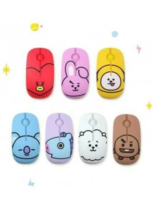 BT21 x Royche Collaboration – Wireless Silent Mouse