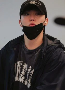 Black Washed “Lonely” Graphic T-Shirt | Seungkwan – Seventeen