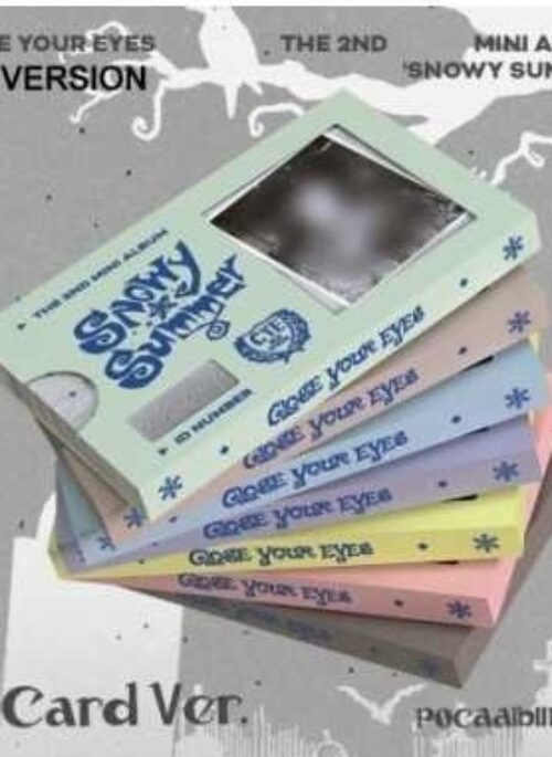 CLOSE YOUR EYES 2nd Mini Album – Snowy Summer | ID Card, Set version