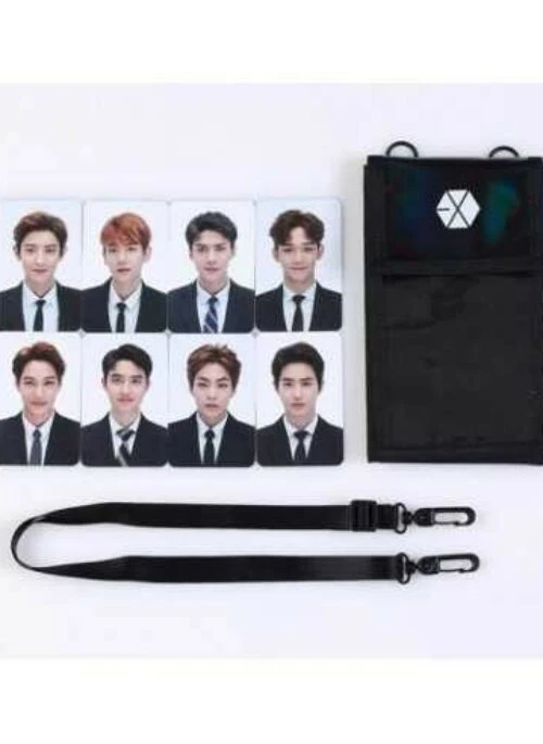 EXO “ElyXiOn” Concert Merch – Ticket Holder & Photocard Set