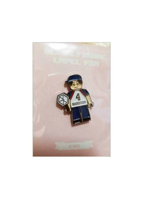EXO Merch – DIY Block Figure Lapel Pin : BAEKHYUN
