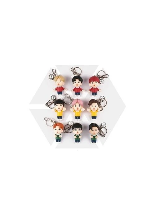 EXO Merch – Figure Keyring + 1 Photo Card