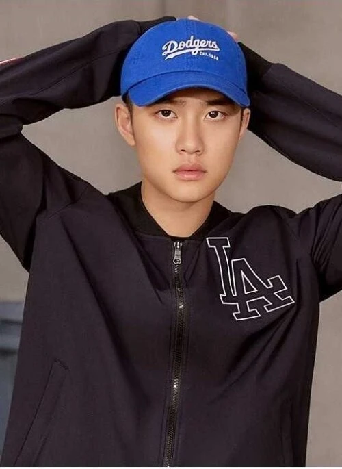 EXO x MLB New Crew – Basic Cover Fit Slider Curve Control Cap Blue
