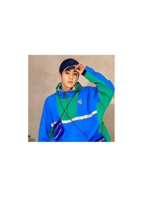 EXO x MLB New Crew – Sportism Brim Wording Curve Control Cap Navy