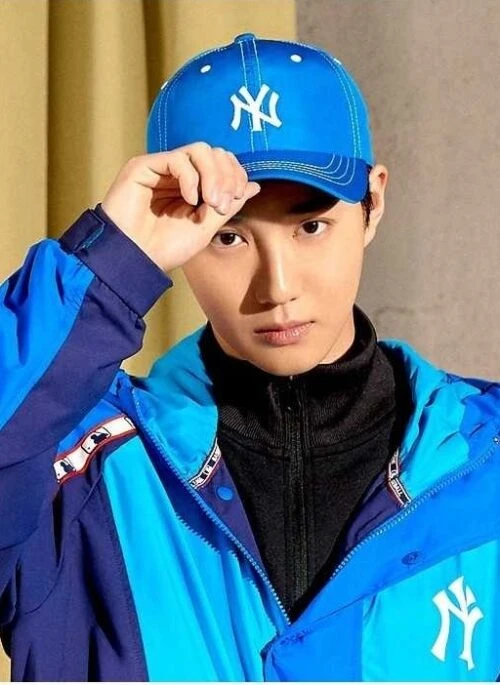 EXO x MLB New Crew – Stitch Slider Curve Control Ball Cap Blue