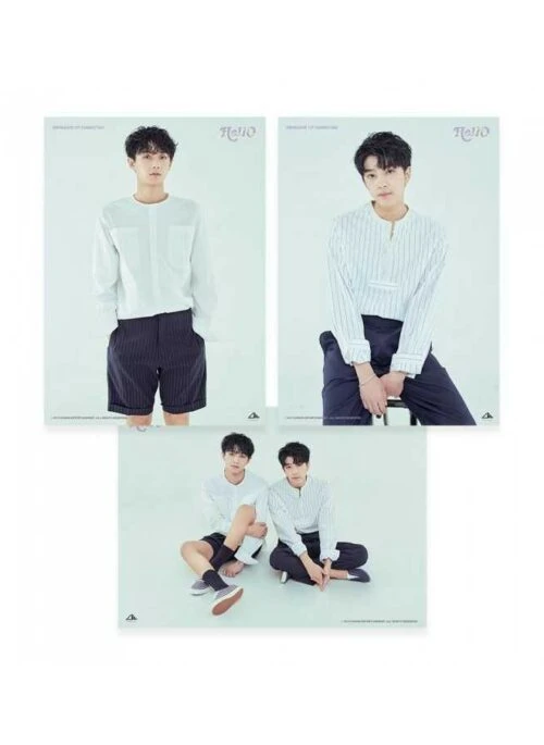 Jin Longguo x Shi Hyun “Hello” Poster Set