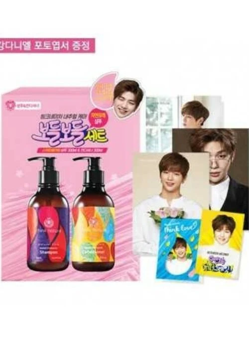 Kang Daniel x Think Nature – Natural Care Sweet Blossom Shampoo 300ml + Conditioner 300ml
