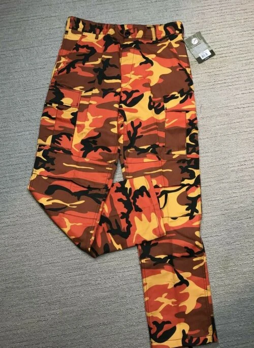 Orange Camouflage Pants | Mark – NCT