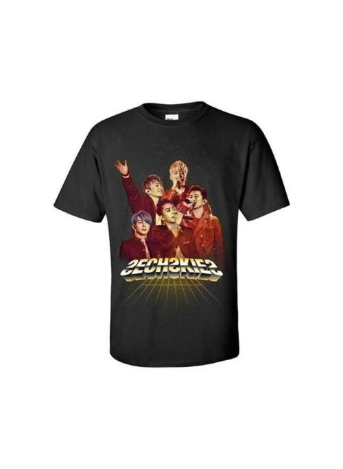 SECHSKIES 20th Anniversary Concert Merch – Black T-Shirts