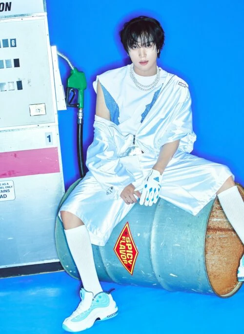 Silver Metallic Beads Chain Necklace | Haechan – NCT