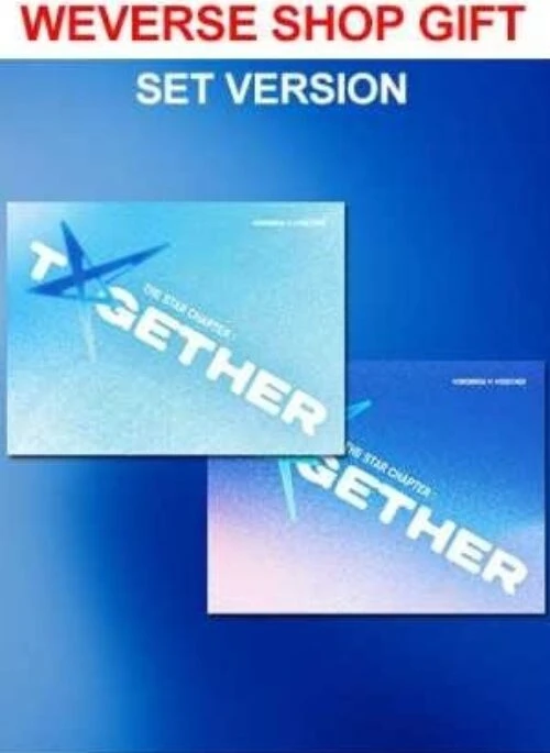 TXT Album – The Star Chapter: TOGETHER | Weverse Albums, Set version, Weverse Shop Gift