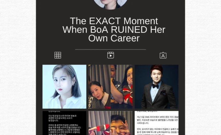 BoA’s 25-Year Career Under Fire: Livestream Scandal and Controversial Comments About Park Narae