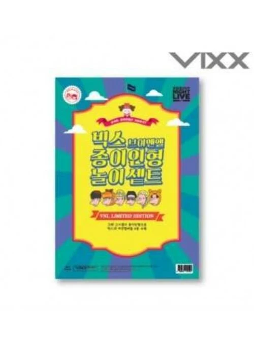 VIXX “Starlight 4th Fan Meeting VNL” Merch – COVIXX Paper Doll Set