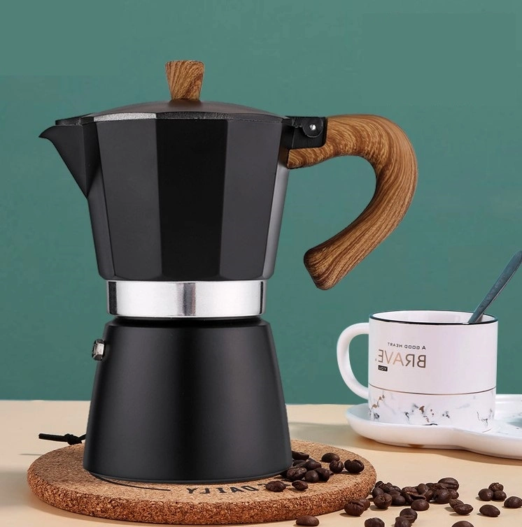 Vintage Moka Pot Coffee Maker Decor