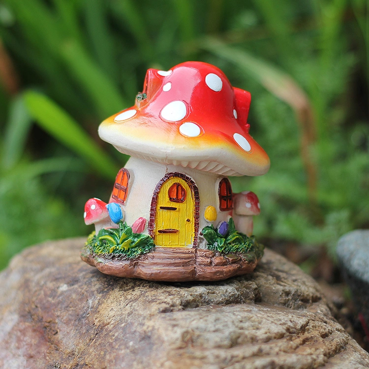 Mini Mushroom House Decor