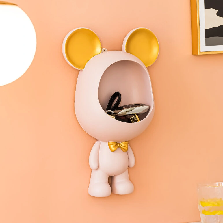 Lilac Teddy Bear Organizer