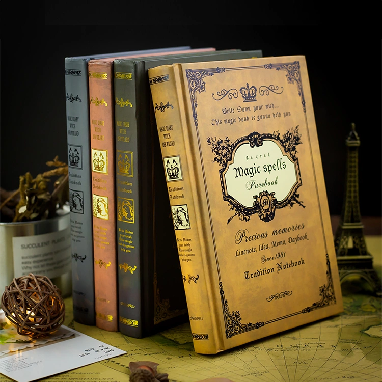 Retro Magic Spell Book Notebooks