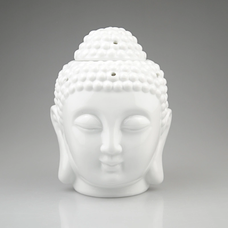 Ceramic Buddha Head Oil Burner