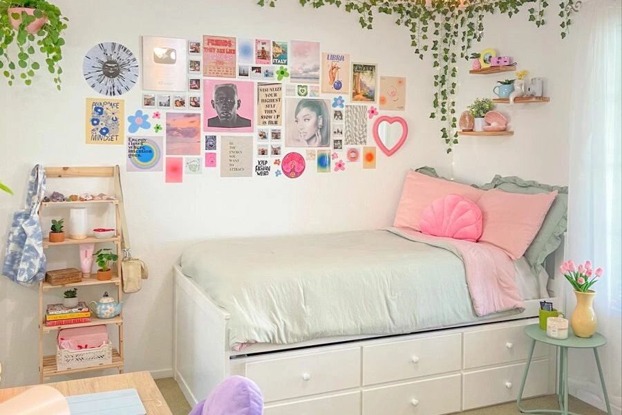 Room decor pastel discount