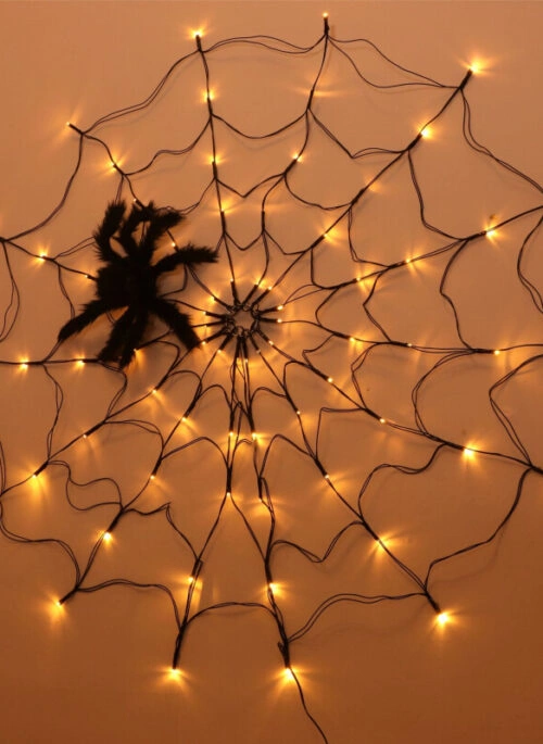 Spider Web String Lights