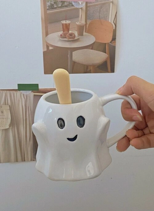 Ceramic Ghost Mug